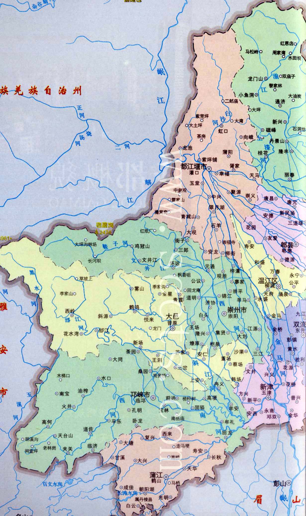 成都地图全图可放大图片