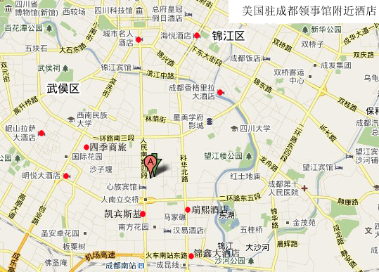 成都美领馆地图