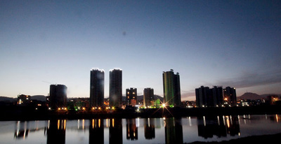 巴中城市夜景